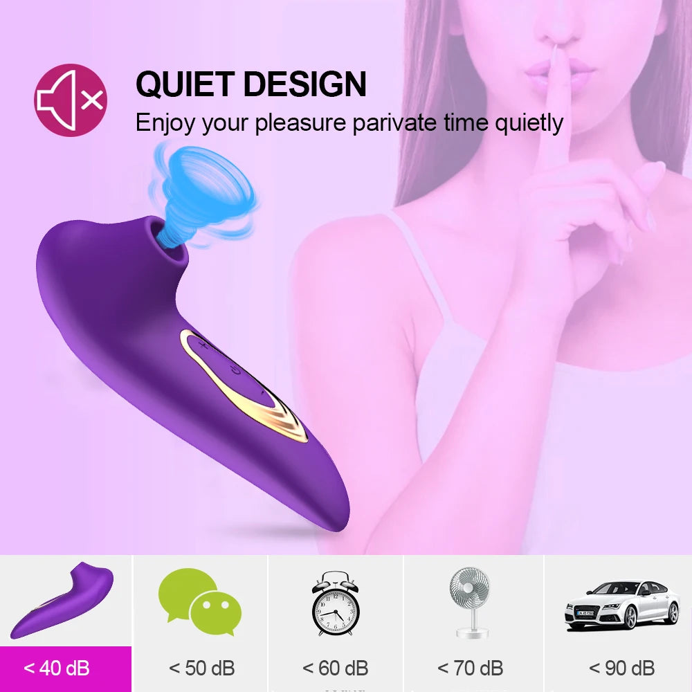 🐬 Dolphine Pink – Stimulateur Clitoridien par Air Pulsé