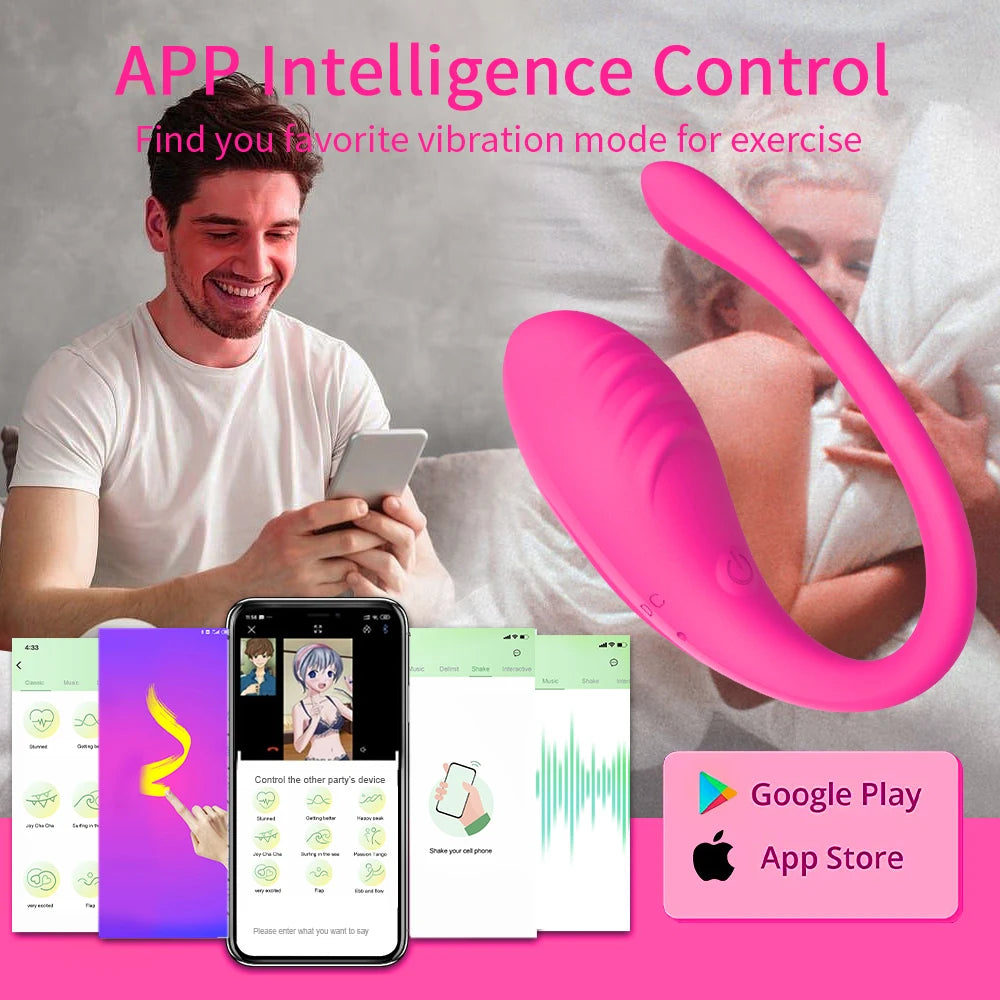 🟣 PlayFlush™ Violet Vibe – Œuf Vibrant Connecté, Rechargeable et Étanche
