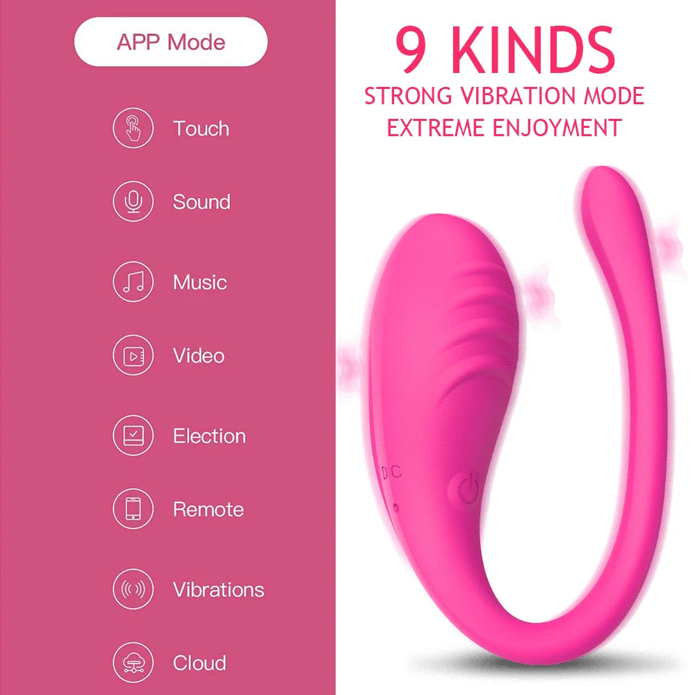 🟣 PlayFlush™ Violet Vibe – Œuf Vibrant Connecté, Rechargeable et Étanche