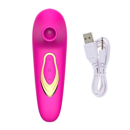 Stimulateur clitoridien rechargeable USB Le Dolphine pink