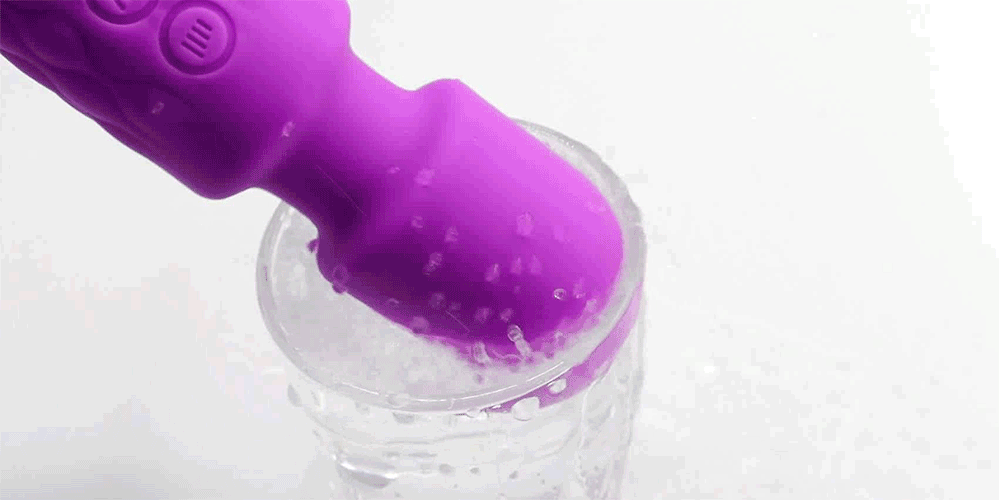 🪄🔥Magic Wand Play Pro – Vibromasseur 20 Modes, 8 Intensités, Tête Flexible, Étanche IPX7