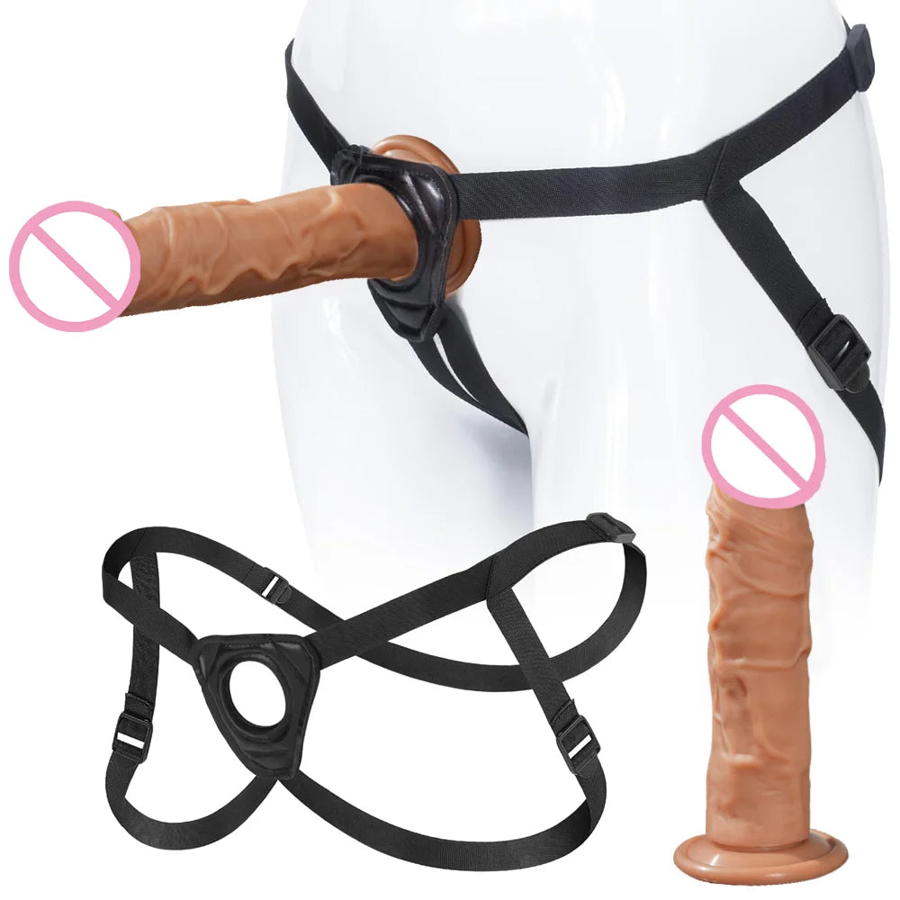 💜 PlayReal BELT™ Strap On Dildo Gode ceinture harnais